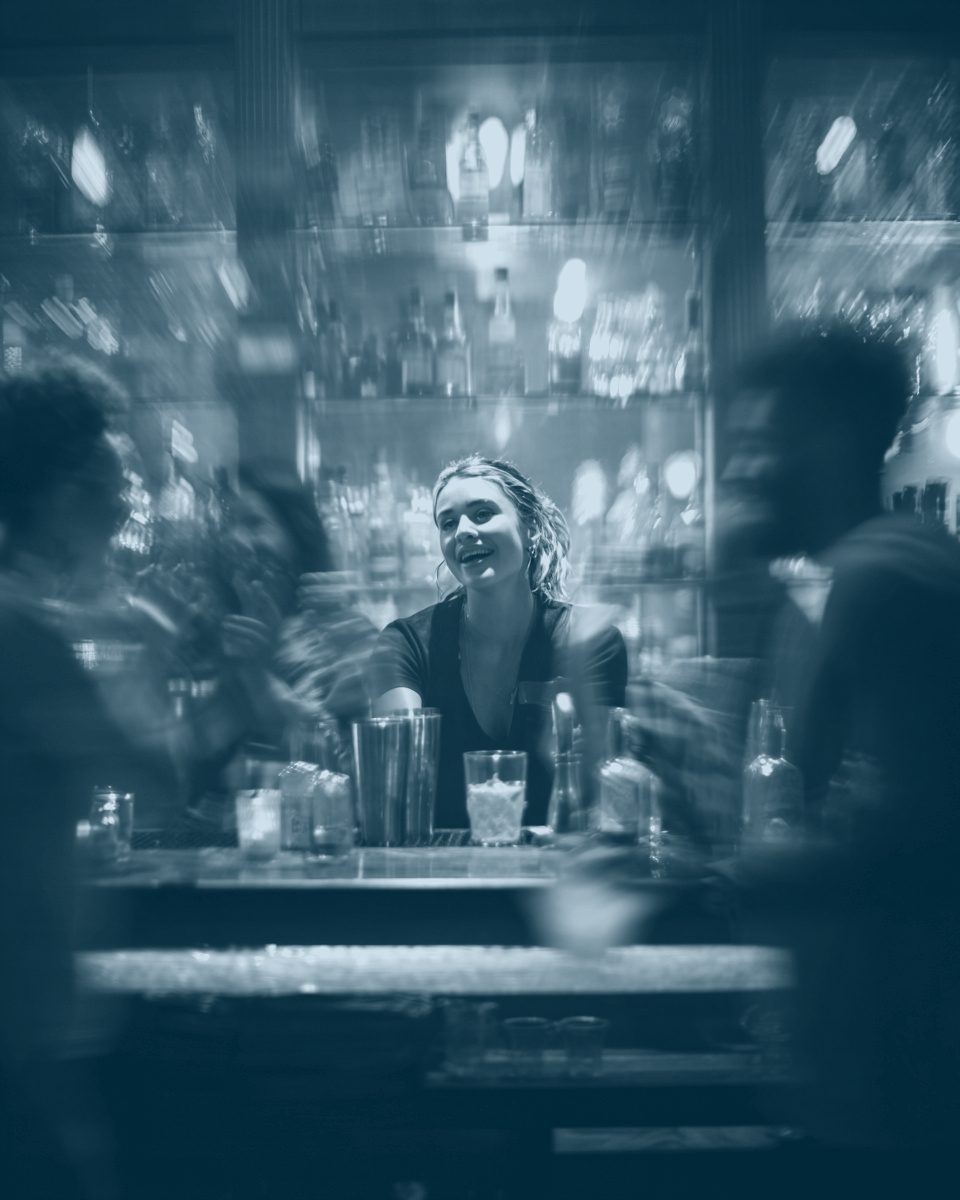 The energy of a busy night